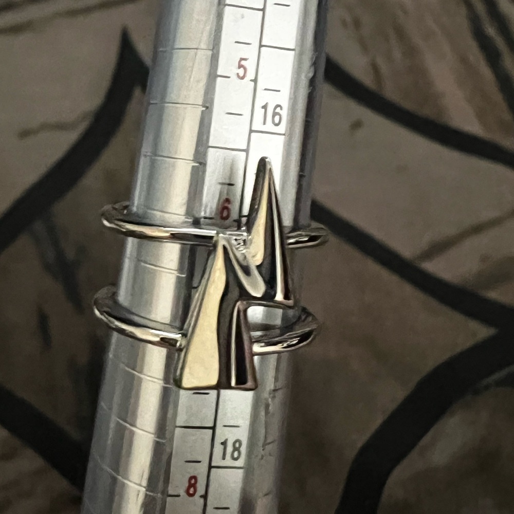 Authentic Kendra Scott Lightning Bolt Rhodium Pla… - image 7